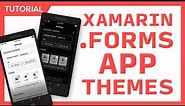 Dynamic App Themes in Xamarin.Forms - Light, Dark, & Custom Modes