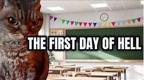 CAT MEMES: THE FIRST DAY OF SCHOOL