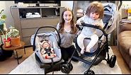 Unboxing My New Reborn Baby Stroller and Car Seat Travel System Combo