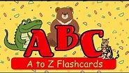 The Alphabet For Toddlers | Abc Flashcards | A To Z Flashcards | Abc