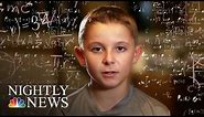 Inside The Mind Of Jaxon Cota An 11-Year-Old Kid Genius | NBC Nightly News