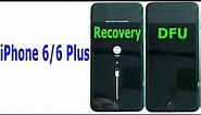 How to enter RECOVERY mode and DFU mode iPhone 6/6 Plus