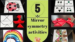 Mirror symmetry activities|symmetry activities for kids