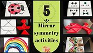 Mirror symmetry activities|symmetry activities for kids