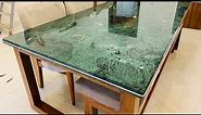 Granite dining table top making | granite table top