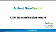 SureDesign: CGH/ChIP-on-chip – Standard Wizard