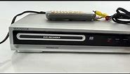Magnavox Progressive Scan DVD Recorder Player MWR10D6 w/ Remote & RCA Cable