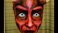 Halloween Series 2013: Devil Face Painting Tutorial