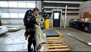 Mawashi x Logistik Unicorp | UPLIFT | Warehouse Exoskeleton