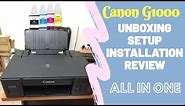Canon G1000 Colour Printer Setup, Unboxing, Review, Installing etc | All Part Together