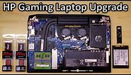 HP Pavilion Gaming Laptop Ultimate RAM and SSD Upgrade Guide