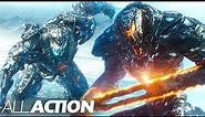 Gipsy Avenger vs. Obsidian Fury (Giant Robot Fight) | Pacific Rim: Uprising | All Action