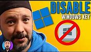 How to Disable Windows Key