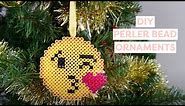 Easy DIY Christmas Ornaments made from Perler Beads! | Perler Bead Ideas