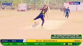 Dhaban(Shenty Dhaban) Vs Uchana Mandi(Warner Uchana) Cosco Cricket Mania
