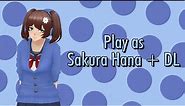 Play as Sakura Hana + DL | Yandere Simulator Demo