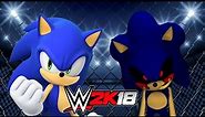 SONIC vs SONIC.EXE! | WWE 2K18 Gameplay