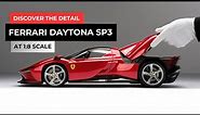 The Ferrari Daytona SP3 at 1:8 scale