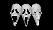 Scream/Scarry Movie Ghostface Mask STL Printable - Buy Royalty Free 3D model by SonicVisual