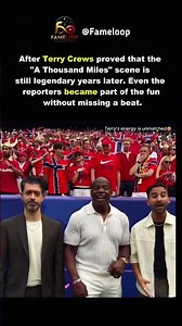 Terry Crews Recreates His Iconic White Chicks "AThousand Miles" Scene, and ReportersJoin the #viral