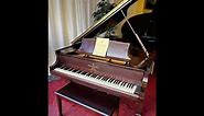 Steinway and Sons Model "O" 6' Mahogany Grand Piano