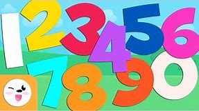 LOS NÚMEROS DEL 1 AL 10 | Recopilación | Canción - Aprende a contar y a escribir los números