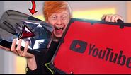 I got the 100 MILLION Subscribers RED DIAMOND Play Button!