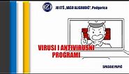 Informatika - Virusi i antivirusni programi