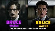 Bruce Wayne ~ Close Eyes||Batman Sigma Attitude||The Batman Meets The Dark Knight|| Pattinson & Bale