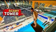 INSANE JUMP from 20 METERS (66ft) | roof jump in swimming pool