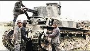 [カラー化映像]日本陸軍 八九式中戦車/Type 89 tank I-Go