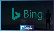 Bing Logo redesign • Logo Design Process From Start to Finish