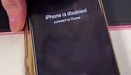 How to Bypass " iPhone Is Disabled " Without Restoring #Shorts
