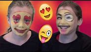 DIY Halloween Costumes | Emoji Face Painting Tutorial with Snazaroo