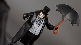 Mattel DC Multiverse Batman Returns Penguin Figure Review Danny DeVito 1989Batman.com Toy 4" Movie