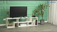 DEVAISE | Flat Screen TV Stand for 45 50 55 65 inch TV