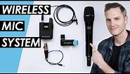 Wireless Microphone System Setup - Sennheiser AVX Wireless Mic Review