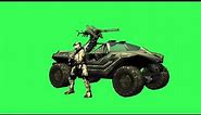 Halo Spartans gunman 2 - free green/blue screen effects - free use
