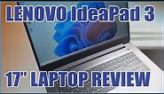 Lenovo IdeaPad 3 - 17" Laptop // Intel i5 11Th Gen Review