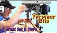Forstner Bits - A Great Set & More - My recommendation for a Forstner bit set for hobby woodworkers.