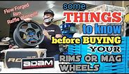 Honda Civic: rims or mag wheels (what to check before you buy or change it)