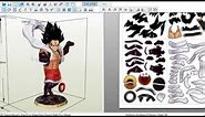 Luffy Snake Man Gear 4 Papercraft One Piece