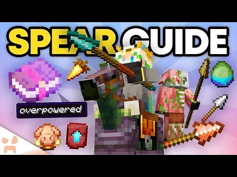 EVERYTHING ABOUT THE SPEAR IN THE NEW MINECRAFT UPDATE!