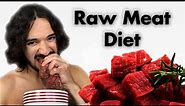 What I Eat in a Day Raw Meat Diet