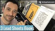 3 Great Piano Lead Sheets Books