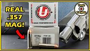 Magnum POWER!....158 Grain Underwood .357 Magnum AMMO Test! Is This Some of The BEST?
