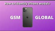 How to know your iPhone GSM or Global (CDMA) in 2022 #iphone