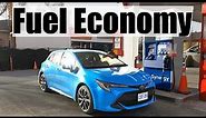 2022 Toyota Corolla - Fuel Economy MPG Review + Fill Up Costs