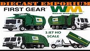1/87 HO Scale Waste Management Mack Garbage Truck Collection by First Gear
