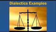 DBT - Middle Path - Dialectics Examples